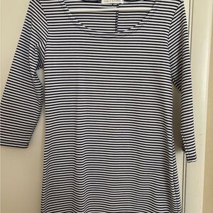 Chris and Carol striped dress/tunic Small